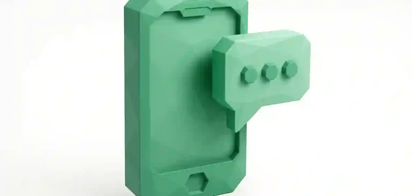 Twilio SMS Alternatives 2025 — Best SMS Messaging & API Options Compared 3D green smartphone with chat bubble icon symbolizing SMS messaging and Twilio SMS alternatives for 2025